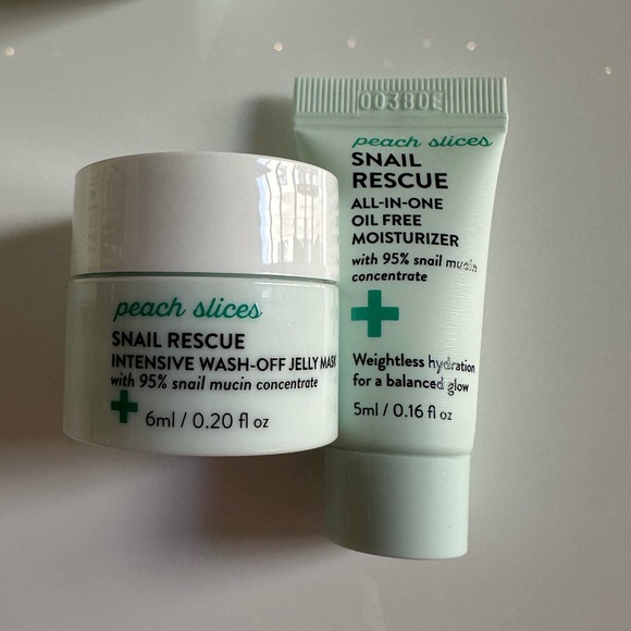 (3 for $15) Peach slices snail mucin set NIB - Picture 2 of 2